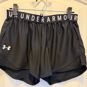 Under Armour Women's Black Athletic Shorts